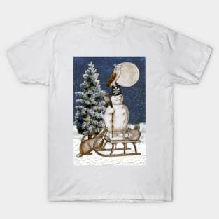 Woodland Winter Gathering T-Shirt